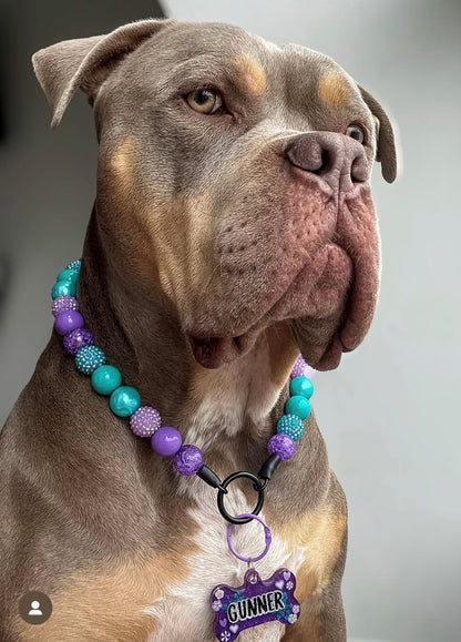 Gunner Beaded Dog Collar | Necklace